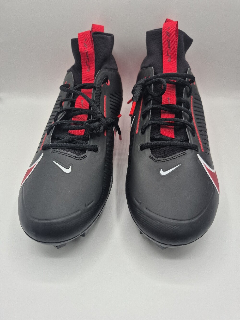 Nike Vapor Edge Pro 360 2 TB Football Cleats FN7759-006 Size 15 Black Red New - Picture 3 of 8
